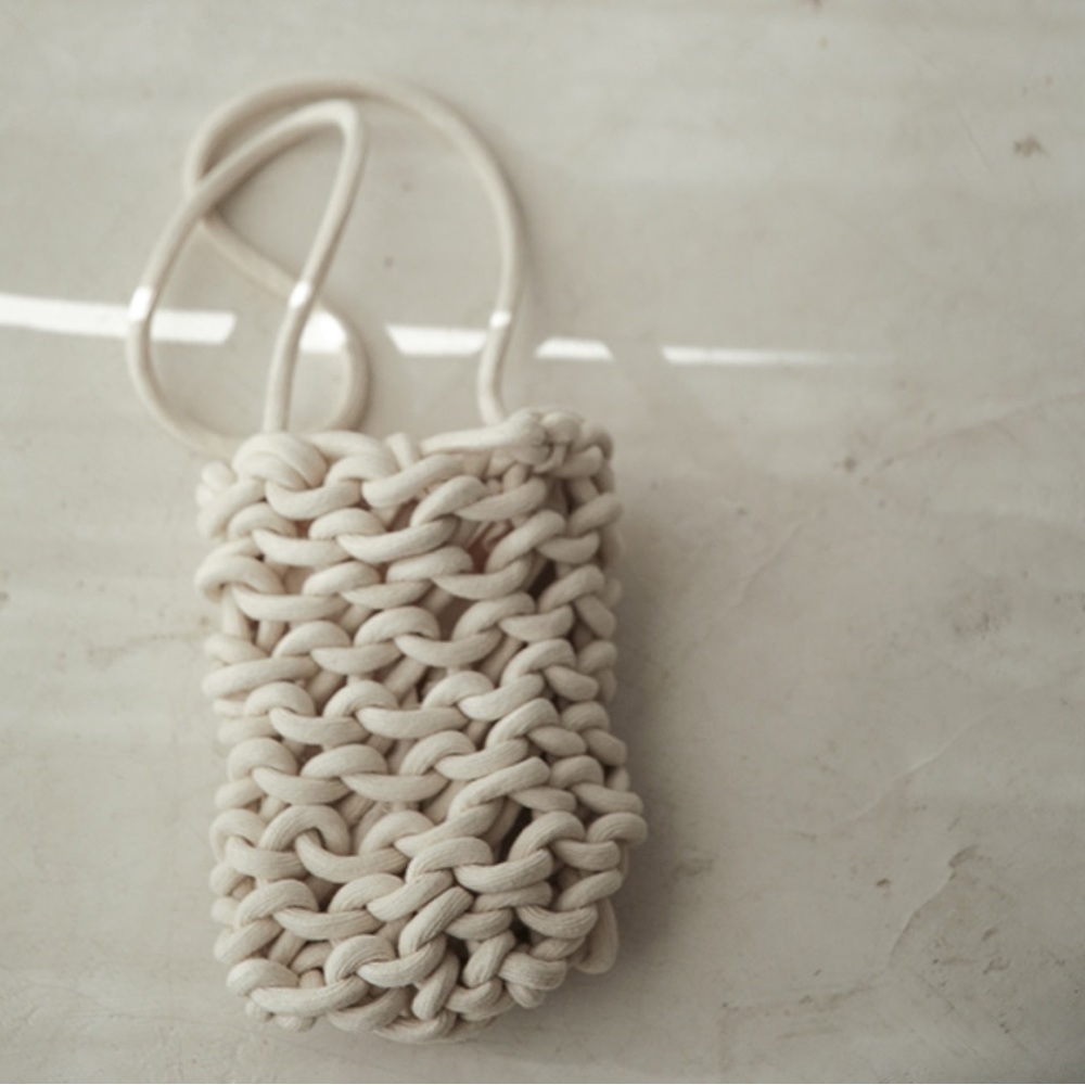 NWOT | Handmade Knitted Bag | Independent Designer